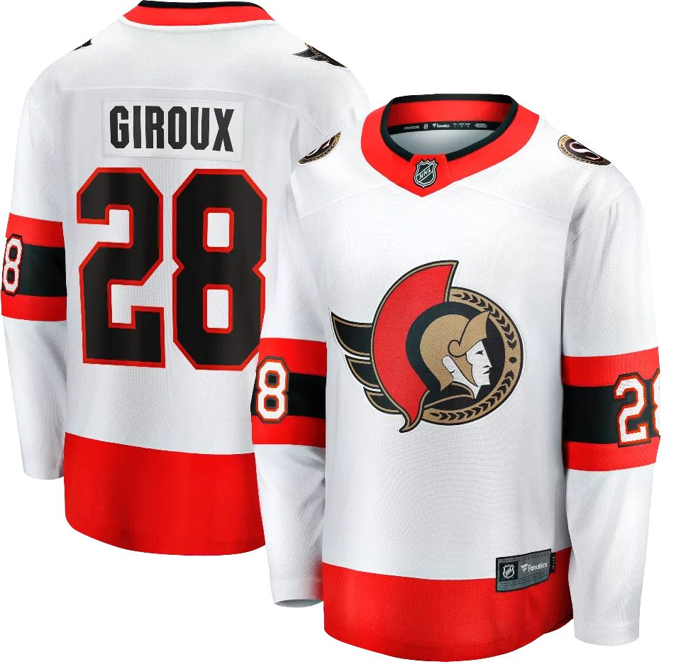 Giroux OTTAWA SENATORS Breakaway Fanatics Away Jersey - Image 3