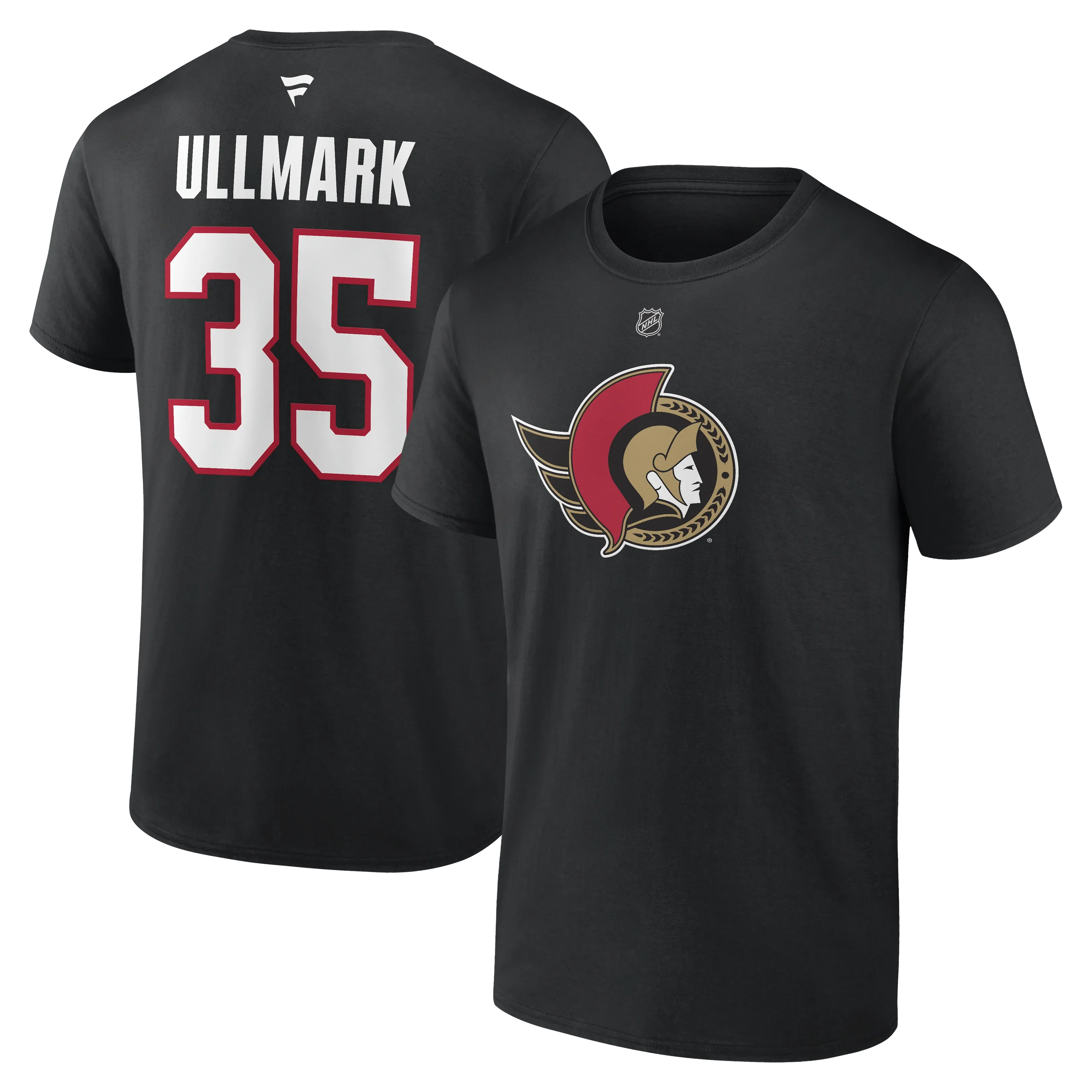 OTTAWA SENATORS Ullmark Home Name and Number Tee - Image 3