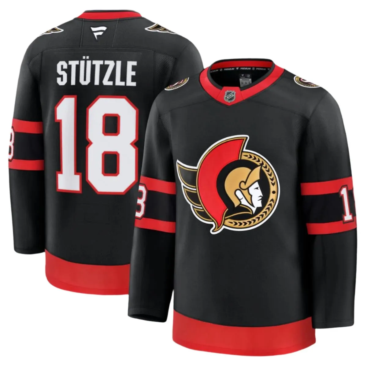 Stützle OTTAWA SENATORS Premium Fanatics Home Jersey - Image 3